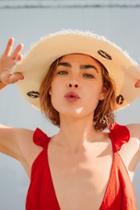 Valentina Straw Hat By House Of Lafayette At Free People